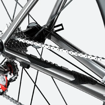 3D Силиконовая защита рамы дорожного велосипеда от царапин MTB Защита для ухода за велосипедом Защитная наклейка