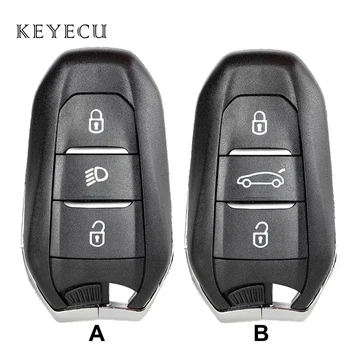 Идентификатор FCC: IM3A OEM Keyless Smart Remote Автомобильный Ключ 3 Кнопки 434 МГц IM3A Hitag AES NCF29A1 Чип для Peugeot 5008 508 2020