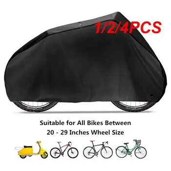 1/2 /4ШТ Велосипед Защитный чехол для велосипеда Bicicleta Размер S-XL Многоцелевой Дождь Снег Пыль Всепогодные Защитные чехлы Водонепроницаемые