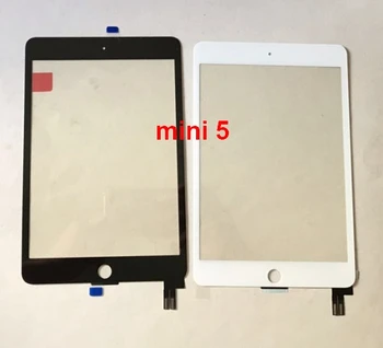 10 шт. Замена Для iPad Mini 5 2019 A2124 A2125 A2126 A2133 5-й Сенсорный Экран с цифровым Преобразователем имеет Сенсорную Стеклянную Панель С Наклейками