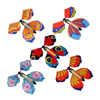 15шт Волшебные Трюки Flying Butterfly Magic Трансформируются В Игрушку-Реквизит для Трюков с Летающей Бабочкой Twisty Pet