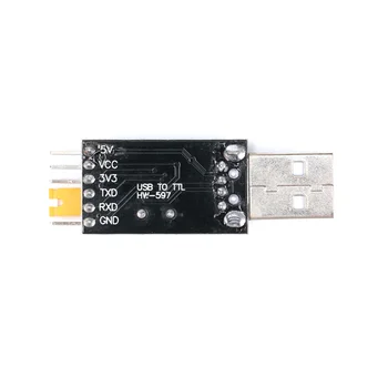 1шт CH340G USB к RS232 TTL Конвертер Адаптер Модуль/USB TTL Конвертер UART Модуль CH340G CH340 Модуль 3.3 V 5V Переключатель