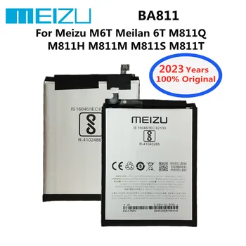 2023 Года Новый 100% Оригинальный Аккумулятор BA811 3300 мАч Для Meizu M6T Meilan 6T M811Q M811H M811M M811S M811T Телефон Bateria Батареи