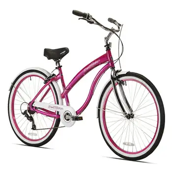 26-дюймовый женский велосипед Del Cruiser, пурпурный