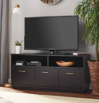 3-дверная приставка для телевизора с диагональю экрана до 50 дюймов, Подставка для телевизора, мебель для ТВ-консоли, мебель для гостиной