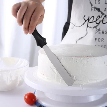 4 дюйма, Антикоррозийное украшение для торта, Универсальная высококачественная прочная лопаточка для крема, Принадлежности для украшения торта, Аксессуары для выпечки