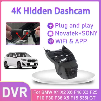 4K 2160P Простая Установка Автомобильный Видеорегистратор Wifi HD Dash Cam Видеорегистратор Камера Для BMW X1 X2 X6 F48 X3 F25 F10 F30 F36 X5 F15 535i GT