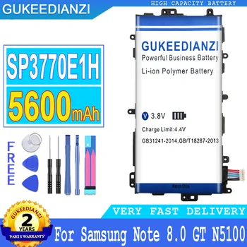 5600 мАч GUKEEDIANZI Батарея SP3770E1H для Samsung Galaxy Note 8,0 N5100 N5120 N5110 GT-N5100 GT-N5110 Аккумулятор Большой мощности