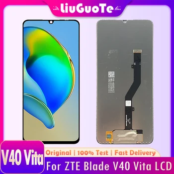 6,75“Дисплей Для ZTE Blade V40 Vita LCD 8045 Экран Сенсорная Панель Дигитайзер В Сборе V40vita Модуль Дисплея Запасные Части