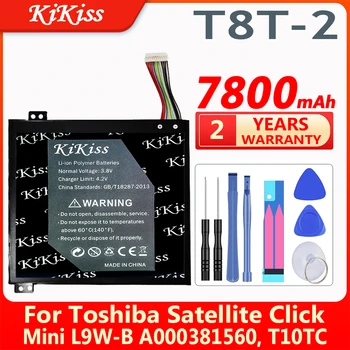 7800 мАч T10TC T8T-2 Аккумулятор для Toshiba Satellite Click Mini L9W-B 8,9 Mini L9W-B A000381560 Аккумуляторы для Планшетов и ноутбуков