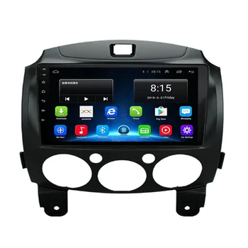Android 12 Carplay Auto для MAZDA 2 Mazda2 2007 2008 2009 2010 - 2014 Автомагнитола Мультимедийный плеер 2 Din карта GPS головное устройство