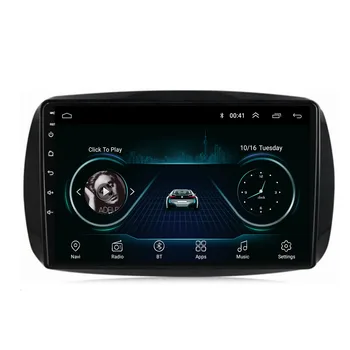 Android 12 Для Mercedes Smart 453 Fortwo 2014 - 2050 Авторадио Мультимедийный Плеер QLED HD Экран Carplay Автомагнитола 2Din DVD