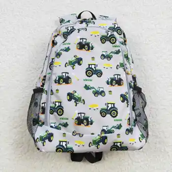 BA0085 rts рюкзаки для школьников, Детский сельскохозяйственный трактор, серый рюкзак, детские аксессуары, школьный рюкзак в западном стиле