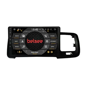Belsee Android 12 Автоэкран GPS Навигационная Система Головное Устройство 8 + 128 ГБ CarPlay Стерео Головное Устройство для Volvo S60 S60L V60 2011-2018