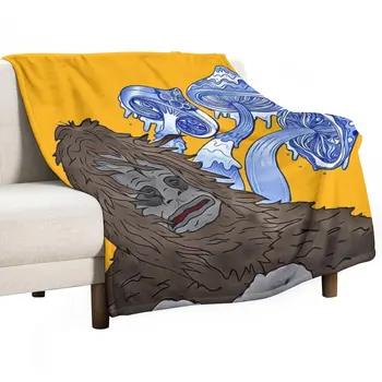 Blue Mean-Eyes Sassy Mike Nolan Big Lez Show Плед Декоративное Одеяло для дивана Роскошное Брендовое Одеяло Волосатые Одеяла