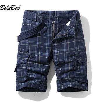 BOLUBAO 2023 Уличные повседневные шорты для мужчин с большим карманом, тонкие пляжные модные брюки на четверть размера Выше, высококачественные горячие шорты для мужчин