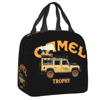 Camel Trophy Defender 110 Изолированный ланч-пакет для работы, школьный термохолодильник, Бенто-бокс, женские детские сумки-тоут, контейнеры для еды