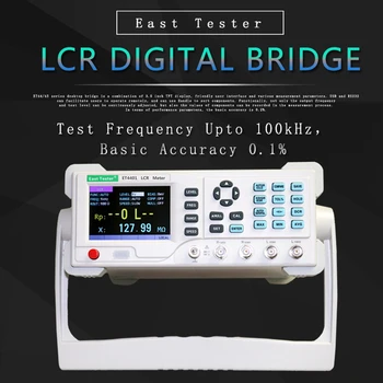 ET4410 ET4401 ET4402 Настольный LCR Цифровой Мостовой измеритель емкости сопротивления импеданса Емкости индуктивности