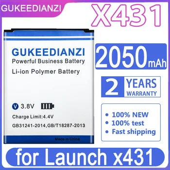 GUKEEDIANZI X 431, сменный аккумулятор емкостью 2050 мАч для Launch X431 Batteria + номер для отслеживания