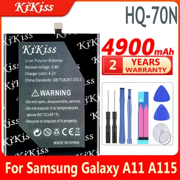 KiKiss Аккумулятор HQ-70N HQ70N Для Samsung Galaxy A11 A115 SM-A115 Сменные Аккумуляторы Для мобильных Телефонов