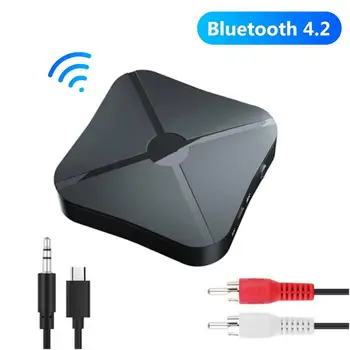 KN319 Bluetooth 5.0 4.2 Приемник и Передатчик Аудио Музыки Стерео Беспроводной Адаптер RCA 3.5 ММ Разъем AUX Для Динамика Телевизора Автомобильного ПК