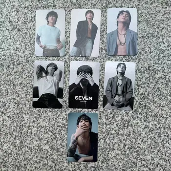 Kpop Idol 7 шт. /компл. Альбом открыток Lomo Card, Новая коллекция подарков для поклонников фотопечати