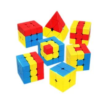 Moyu Cube Единорог Пудинг Неровная Красная Шляпка Головоломка Обучающие Пазлы Для Детей 3x3x3 Cubo Magico Magic Cube Скоростная Обучающая Игрушка