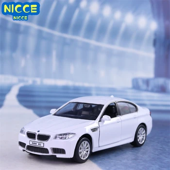 Nicce 1:36 BMM M5 Спортивный автомобиль высокой симуляции, Отлитый под давлением автомобиль из металлического сплава, модель автомобиля, Коллекция детских игрушек, Подарки F156