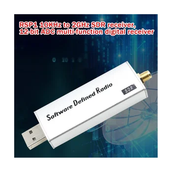 RSP1 SDR-приемник 10 кГц-2 ГГц USB2.0 12-Битный приемник авиационного диапазона, Совместимый с радио RSP1 HF AM FM SSB CW