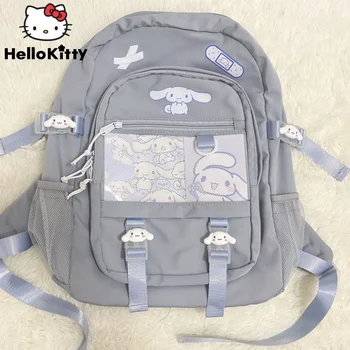 Sanrio Kuromi Милый рюкзак Y2k Для девочек, школьные сумки большой емкости, женские Модные Дизайнерские сумки для рук, женские