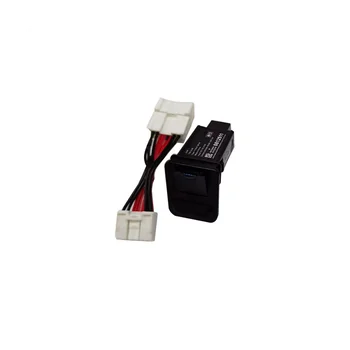 USB-адаптер для автомобильных задних сидений, зарядное устройство QC 3.0 D, разъем для быстрой зарядки Type C для Toyota Alphard Vellfire 30 серии 2015-2023
