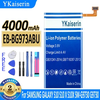 YKaiserin EB-BG973ABU 4000 мАч Аккумулятор Для Samsung Galaxy S10 S10X S10 X SM-G9730 SM-G973 G973F G973U G973W Инструменты для мобильных Телефонов