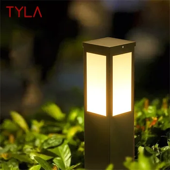 · TYLA Solar Lawn Light Наружная светодиодная водонепроницаемая Современная садовая лампа для дома, декоративная для виллы Duplex Park