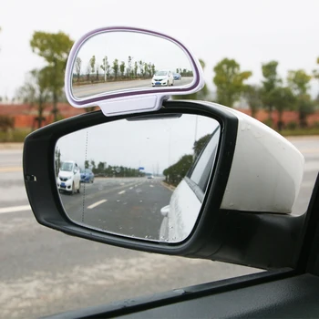 Автомобильное Зеркало С Регулируемой на 360 Градусов Широкой Боковой Защелкой Заднего Слепого Пятна Для Volvo V70 Polo Volkswagen Slk R171 W204 Golf Mk8 Megane 4