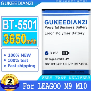 Аккумулятор GUKEEDIANZI емкостью 3650 мАч BT-5501 для LEAGOO M 9 M9 M10 M 10 Big Power Bateria