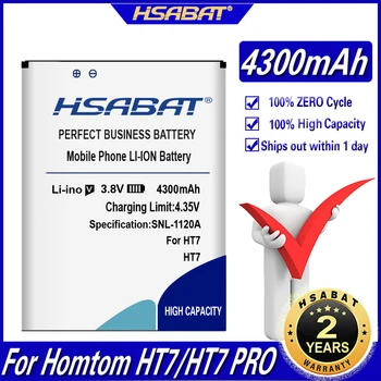 Аккумулятор HSABAT емкостью 4300 мАч для Homtom HT7 для Homtom HT7 PRO