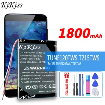 Аккумулятор KiKiss TUNE120TWS / T215TWS емкостью 1800 мАч (LIR1454) для цифровых аккумуляторов JBL TUNE120TWS / T215TWS