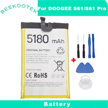 Батарея Doogee S61 Pro Новая Оригинальная Батарея S61 Внутренняя Встроенная Батарея Мобильного Телефона Запасные Аксессуары Для Телефона Doogee S61Pro