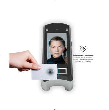 Биометрическая машина для распознавания лиц с радужной оболочкой глаза X05 AI Android, отслеживающая посещаемость сотрудников