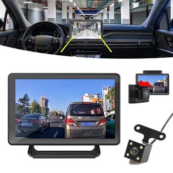 Видеорегистратор для привода центральной консоли высокой четкости с 5-дюймовым экраном, многофункциональная камера записи для автоматического грузовика