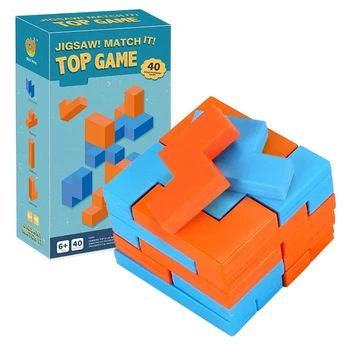 Детская новинка, игрушка-головоломка Magic Cube, красочные 3D пластиковые игрушки-пазлы для детей, игра-головоломка для раннего развития, веселая вечеринка