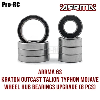 Для Arrma 6S Kraton Outcast Talion Typhon Mojave Комплект подшипников ступицы колеса, деталь для обновления Rc (8 шт.)