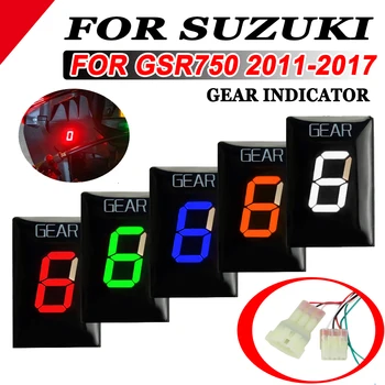 Для Suzuki GSR750 2011 2012 2013 2014 2015 2016 2017 GSR 750 Специальные Аксессуары для мотоциклов Индикатор 1-6 передач Дисплей скорости