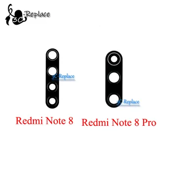 Для Xiaomi Redmi Note 8 Global Redmi Note 8 Pro Задняя камера Задняя Стеклянная крышка объектива Замена рамки Ремонт мобильного телефона Запасная часть