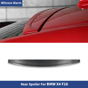 Задний спойлер багажника, крыло из углеродного волокна для BMW X4 F26 2014-2021, Задний спойлер на крыше автомобиля