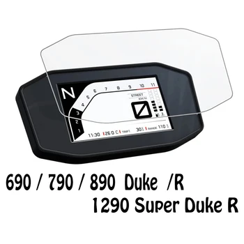 Защита экрана Мотоцикла От Царапин Мягкая Пленка TPU Protector Для KTM 690 Duke/790 Duke/1290 Super Duke R /890 Duke R