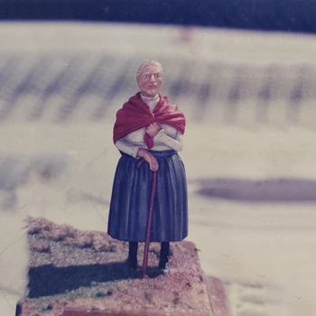 Комплекты миниатюрных моделей из смолы в разобранном виде 1/35 современной женщины-солдата, Неокрашенные