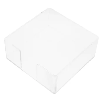 Коробка для хранения салфеток Квадратный футляр для салфеток Многофункциональный аксессуар для ресторана Автомобильный Бытовой Акриловый обеденный стол
