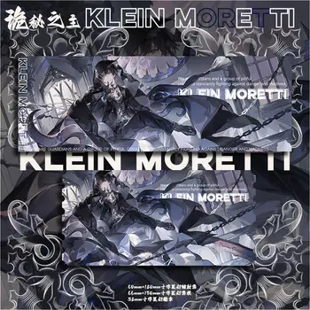 Лазерная закладка для билетов Klein Moretti, коллекция аниме, подарок для косплея, Двусторонний лазерный подарок для билетов, брошь Klein Moretti
