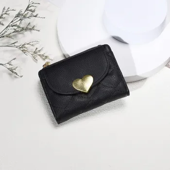 Маленькая женская сумочка короткая модная корейская версия маленькая свежая женская сумочка с несколькими карточками маленькая изысканная простая женская сумочка с сертификатом